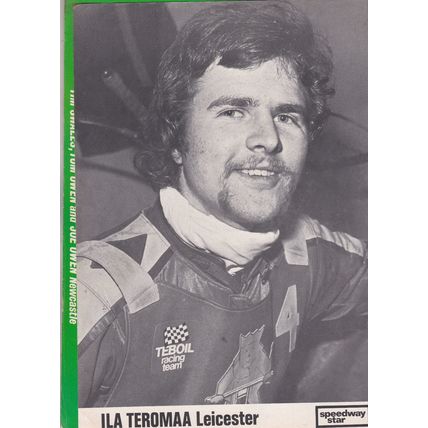 Speedway Star magazine : March 20. 1976. Olsen moves to Brandon.