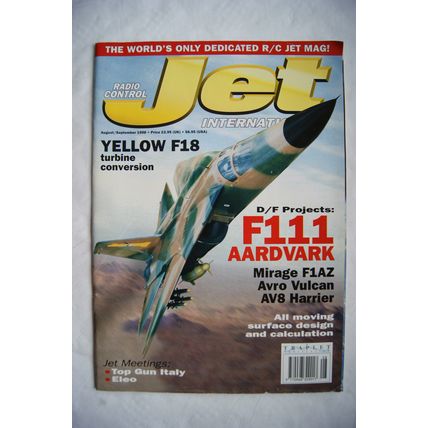 1998 Radio Control Jet International Magazine - August / September