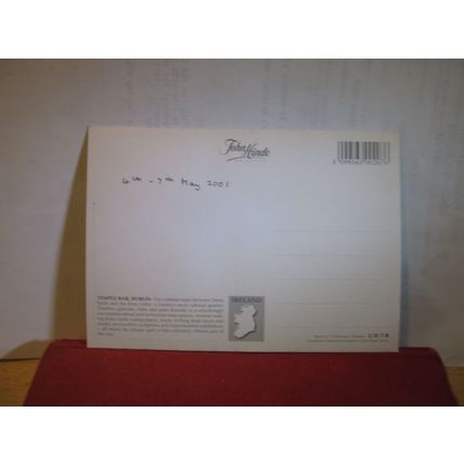 multiview, TEMPLE BAR, DUBLIN, IRELAND.. unused postcard John Hinde dated 2001 =