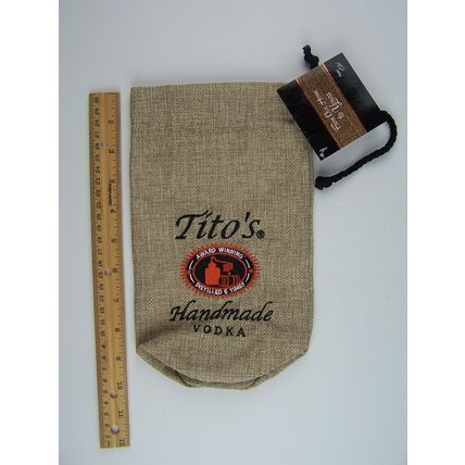 Tito's Handmade Vodka Gift Bag 750ml Liter Size Titos
