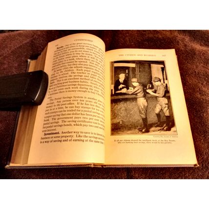 Citizeship By Henry Moble Sherwood 1936 Hardcover Book Great Shape