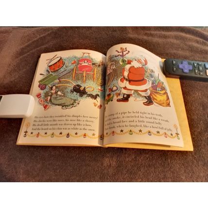 Little Golden Book The Night Before Christmas By Clement C. Moore A Edition 1949