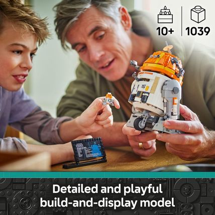 LEGO Star Wars: Ahsoka Chopper (C1-10P) Astromech Droid Set - Building Toy for K