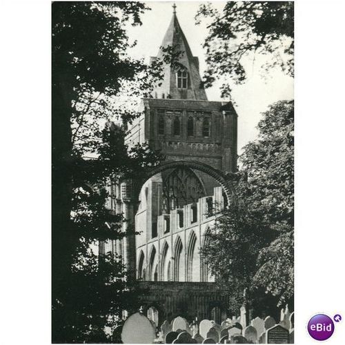 GB Postcard - Crowland Abbey - East End, Lincolnshire