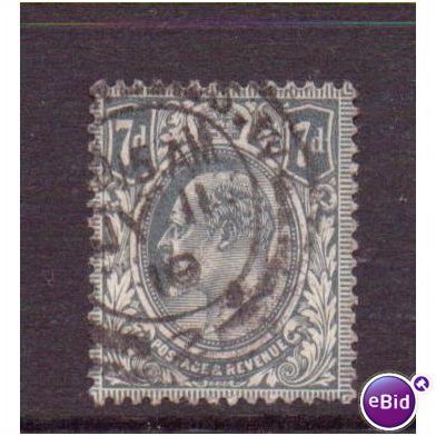 edward v11 7d grey black sg249