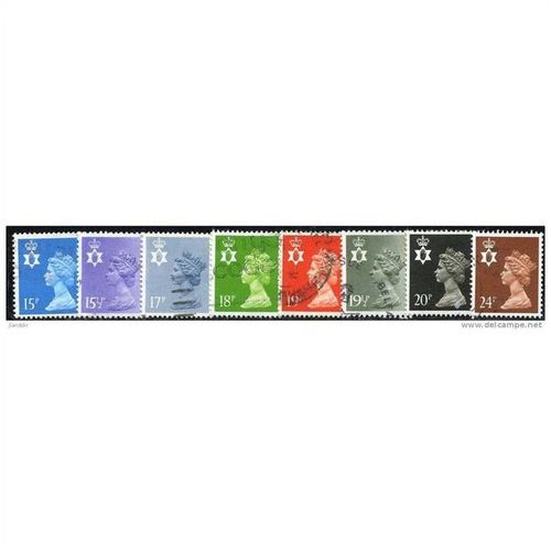 1971/1993 8 different values - fine used (o)