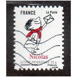 FRA 2009 (56c)(S/A) 'SOURIRES -NICOLAS' FINE USED (EBID21212)