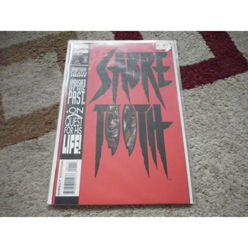 Sabretooth (1993 1st Series) #1...Published Aug 1993 by Marvel