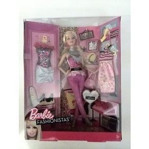 Barbie Fashionistas Fashion Fabulous Doll/Fashion