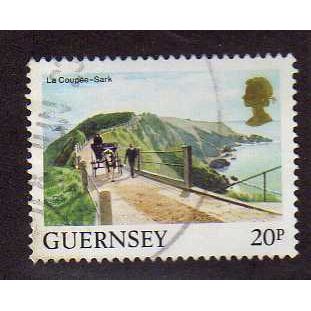 GUE 1984 20P 'LA COUPEE- SARK' FINE USED (EBID45-096)