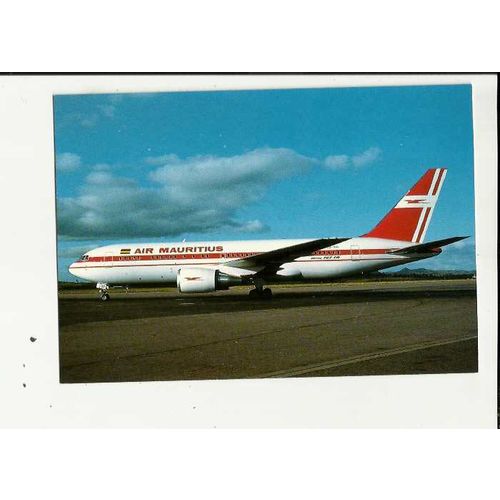 Aviation AIR MAURITIUS BOEING 767-200 Postcard by Editions P.I. (552)