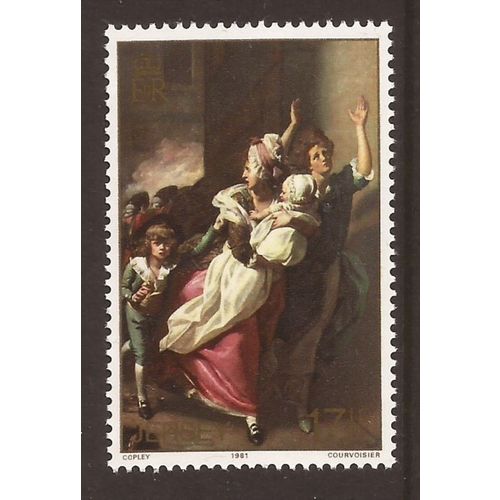1981 Jersey, Battle of Jersey, NH Mint Stamp, SG 247