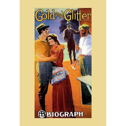 Gold and Glitter 20 x 30 Poster