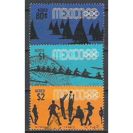 Mexico ( Mexique ) N° PA 287 288 289 YVERT OBLITERE ( USED )