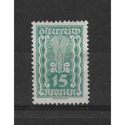 Austria.SG470 15k Ear of Corn (Turquoise).Mounted Mint.Aug22