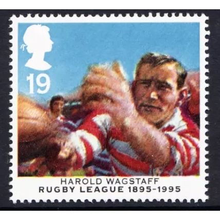 GB 1995 Rugby League 100th Harold Wagstaff Unmounted Mint MNH SG1891 stamp