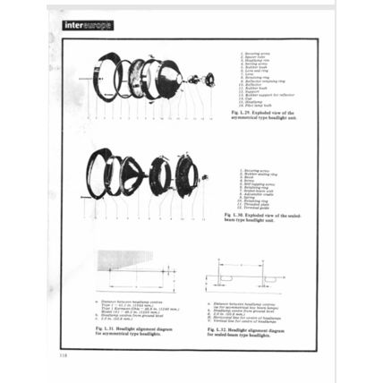 VW Beetle Service Repair Manual 1971 WSM157 901610356 PDF