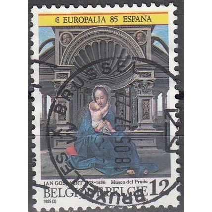 Belgique 1985 Michel 2209 O Cote (2008) 0.30 € Europalia emission avec l'Espagne