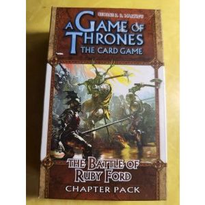 A Game of Thrones Collectible Card Game The Battle of Ruby Ford Chapter Pack
