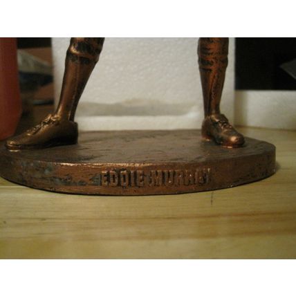Eddie Murray Baltimore Orioles # 33 Replica Bronze Sculpture NEW IN BOX