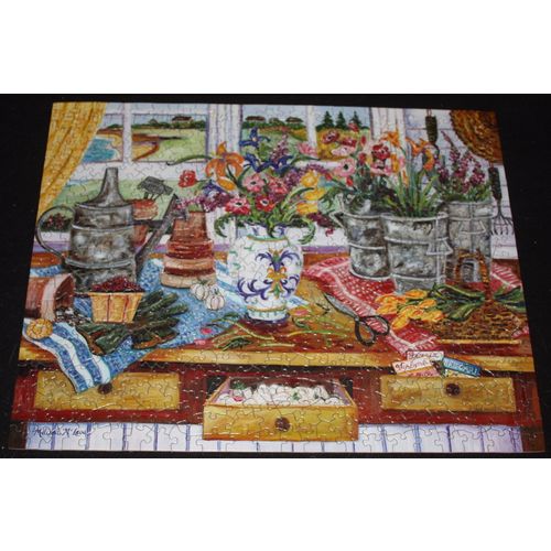 Bits & Pieces Potting Shed 500 Piece Puzzle - Complete