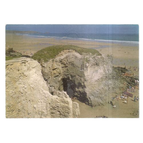 PERRANPORTH, CORNWALL unused postcard by Colourmaster =