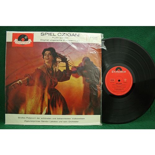 Sandor Lakatos - Spiel Czigani-Play Gipsy-Hungarian Gipsy - 46 561 LPHM - NM