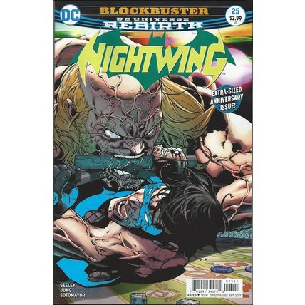 Nightwing (2016) #25 DC Comics REBIRTH "Blockbuster, Finale" GIZMO