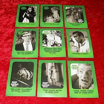 Night of the Living Dead Master Set *w/ George Romero Portrait Card *