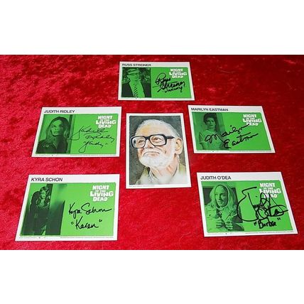 Night of the Living Dead Master Set *w/ George Romero Portrait Card *