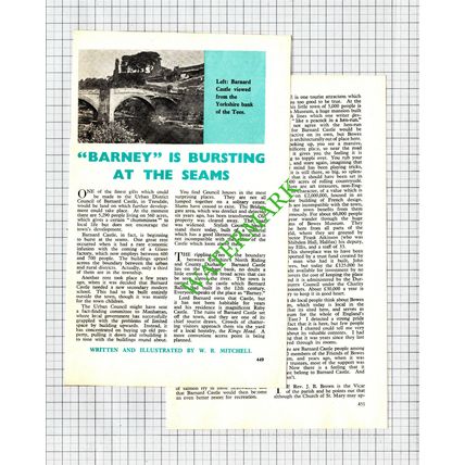 Barnard Castle - 1962 Article