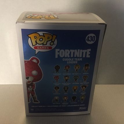 NEW Fortnite Cuddle Team Leader Funko Pop Figure #430