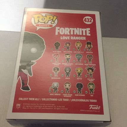 NEW Fortnite Love Ranger Funko Pop Figure #432