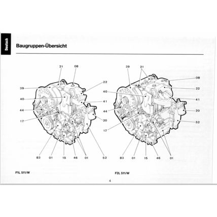 KHD Deutz FL511W Parts Catalogue 13th Edition 1989 2974220 PDF