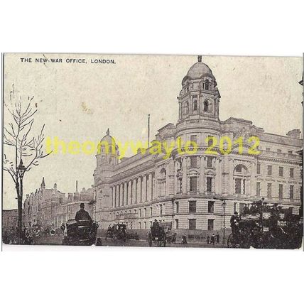 NEW WAR OFFICE, LONDON, ENGLAND, 1900/10s?, Postcard