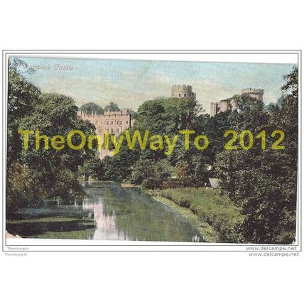 WARWICK CASTLE, WARWICKSHIRE, ENGLAND, Postcard