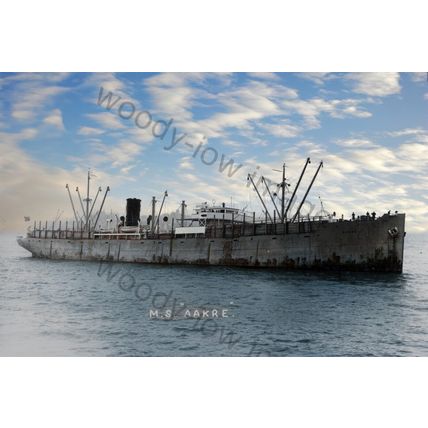 SQ1589 - Norwegian Cargo Ship - Aakre - print 6x4