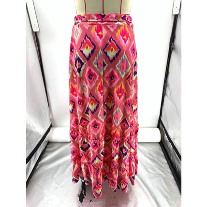 Fashionable Summer, Women's Printed, Long Skirt, Ruffled