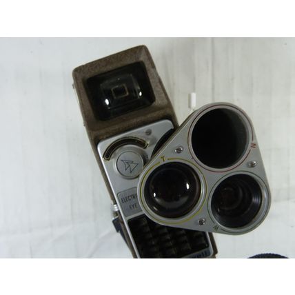 Vintage 50s Bell & Howell Perpetua Electric Eye 8mm Film Camera*