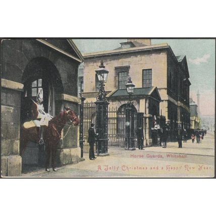 Horse Guards, Whitehall, London, c.1905 - Postcard