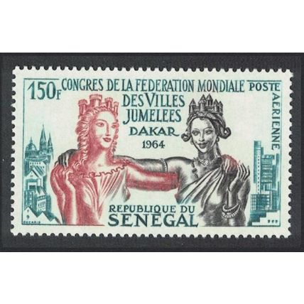 Senegal Twin Towns Federation 1964 MNH SG#275