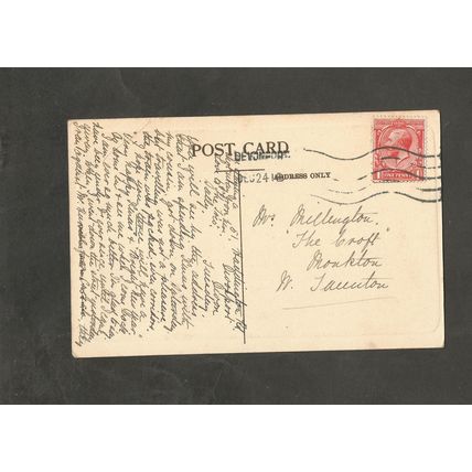 Postcard Devon Devonport Mount Wise 1916