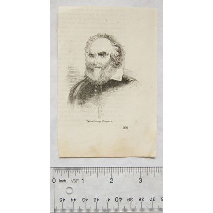 1860s engraving - George Chapman