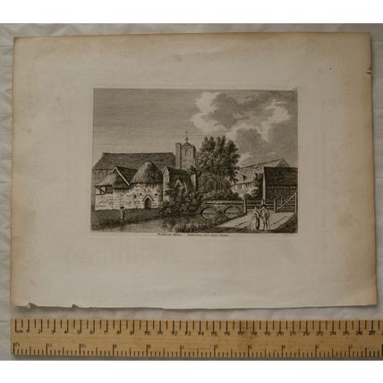 1783 engraving Waltham Abbey