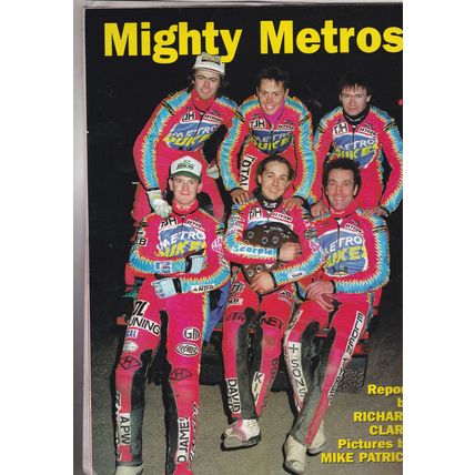 Speedway Star : April 30, 1994. Bradford win Premiership.