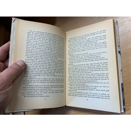 1973 MAURICE EDELMAN "DISRAELI IN LOVE" FICTION HARDBACK BOOK (P3)