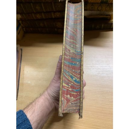 RARE* 1870 "HISTORY OF ENGLAND" FROUDE VOLUME 9 ANTIQUE BOOK (P6)