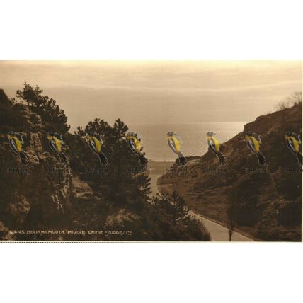 Hengistbury Head, Christchurch (Bournemouth), Dorset, 5269 Judges Postcard 1930s