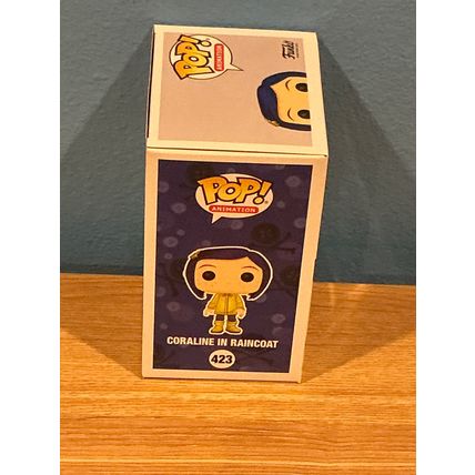 Funko Pop! Animation - Coraline in Raincoat #423 Vinyl Figure (Box + Protector)