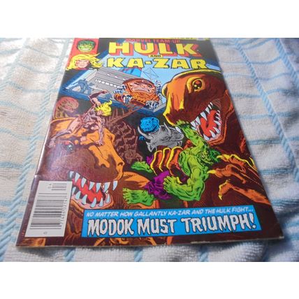 HULK & KA-ZAR vs. MODOK! FN! MARVEL TEAM-UP # 104, 1981, Marvel! $4.00 + Shippin